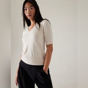 ATHLETA Step Forward Sweatshirt Tee